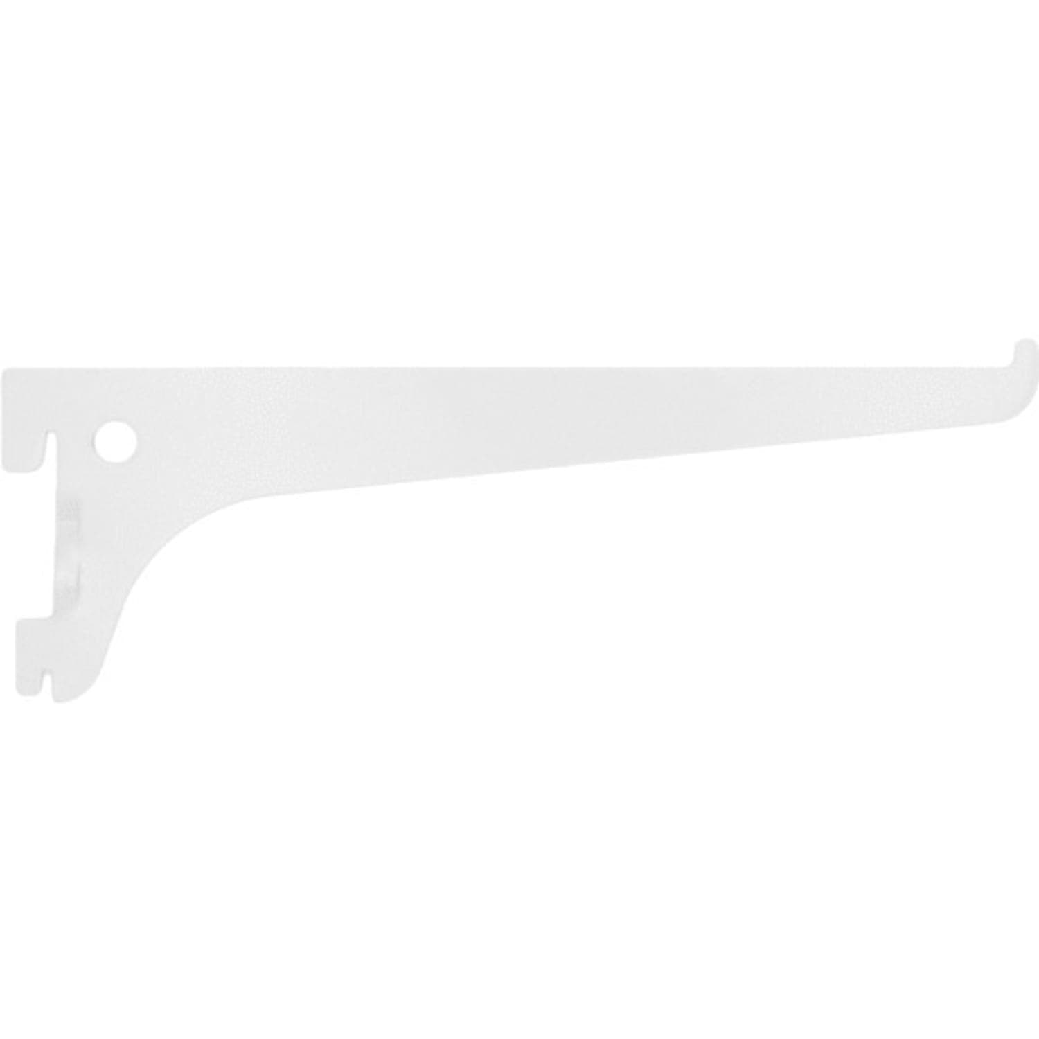 Console simple E50 x 400 mm - Blanc