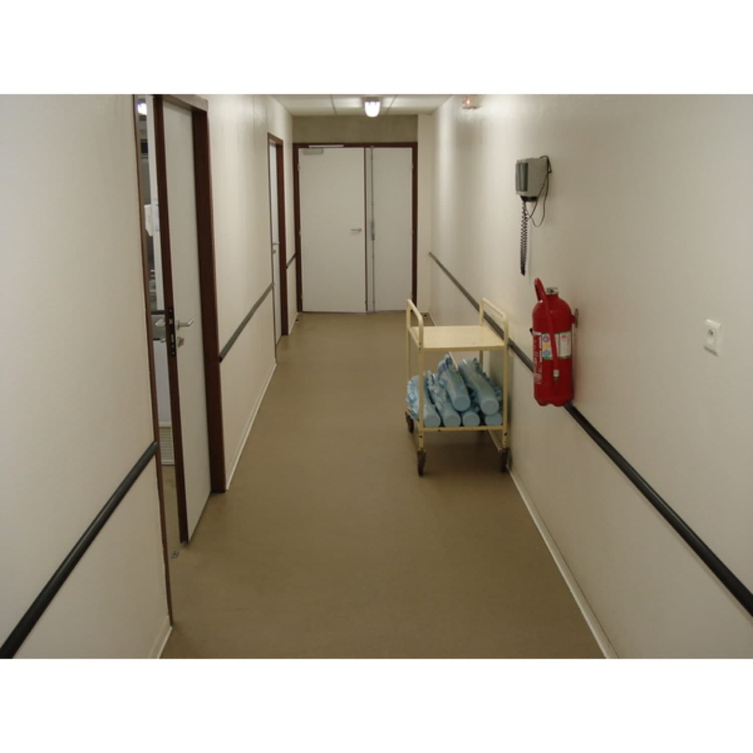 Lisse protection murale 1/2 lune 40mm x 22mm L.5000mm