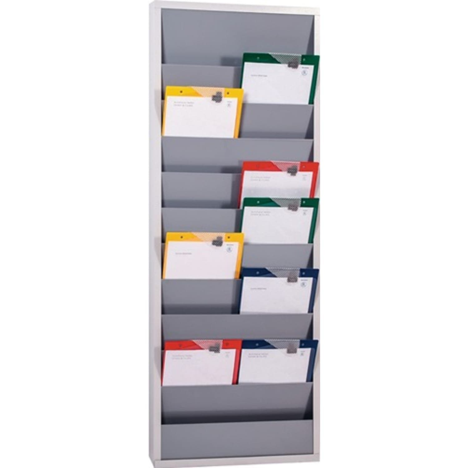 Planificateur atelier H1278xl554xP74mm gris RAL 7045 2 rang