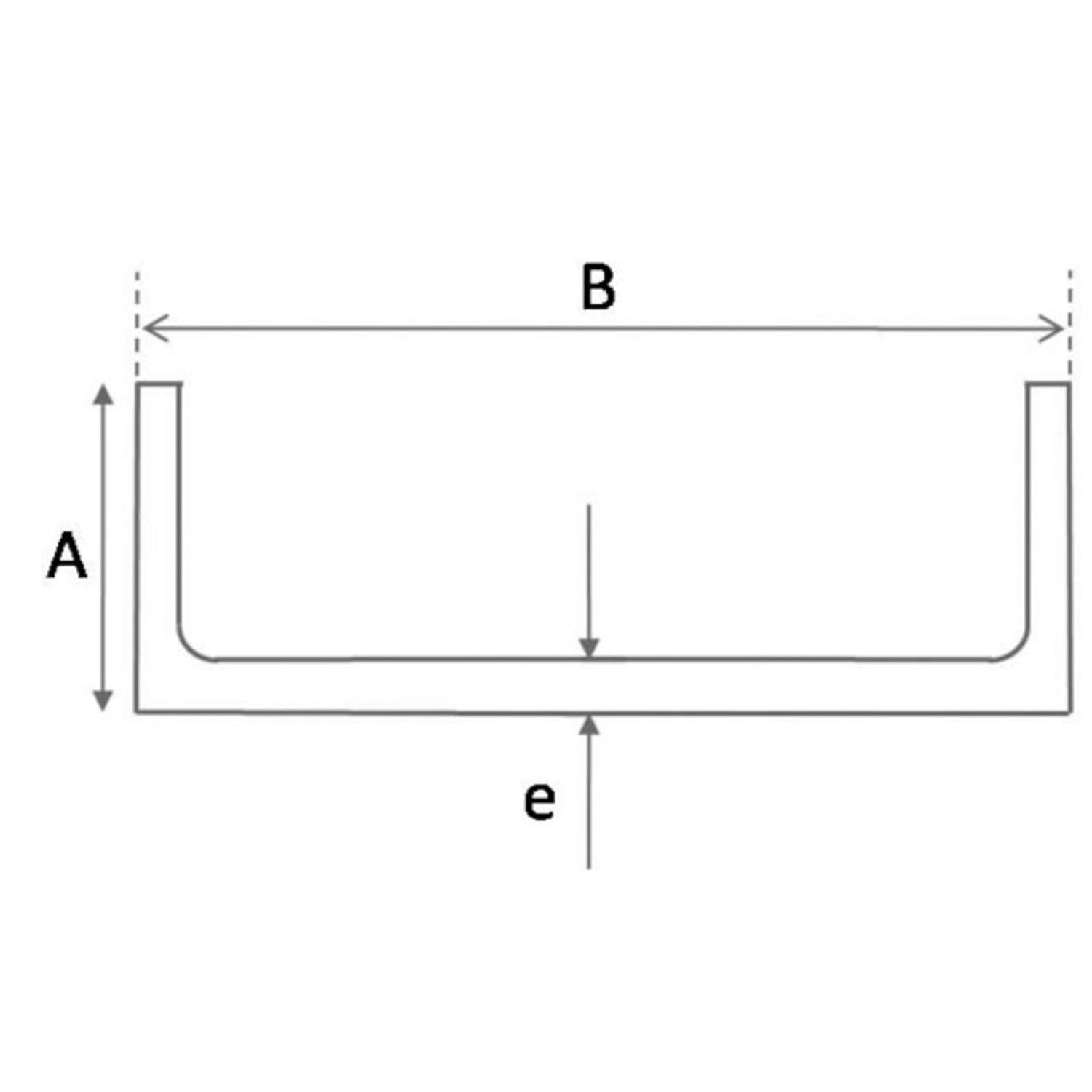 UPE 6 100 x 240 x 90 x 7 mm