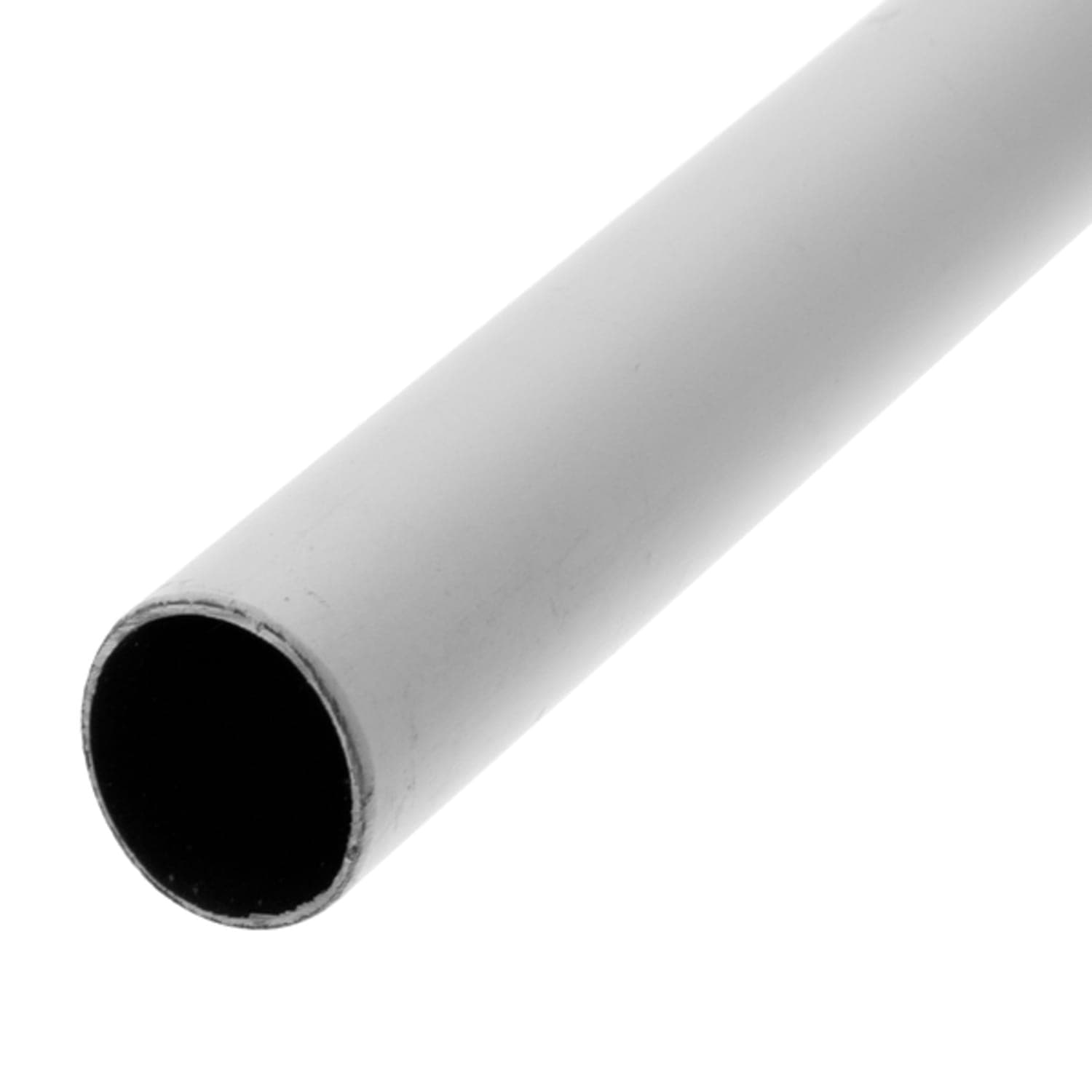 Tube de penderie rond Ø25 mm - Blanc