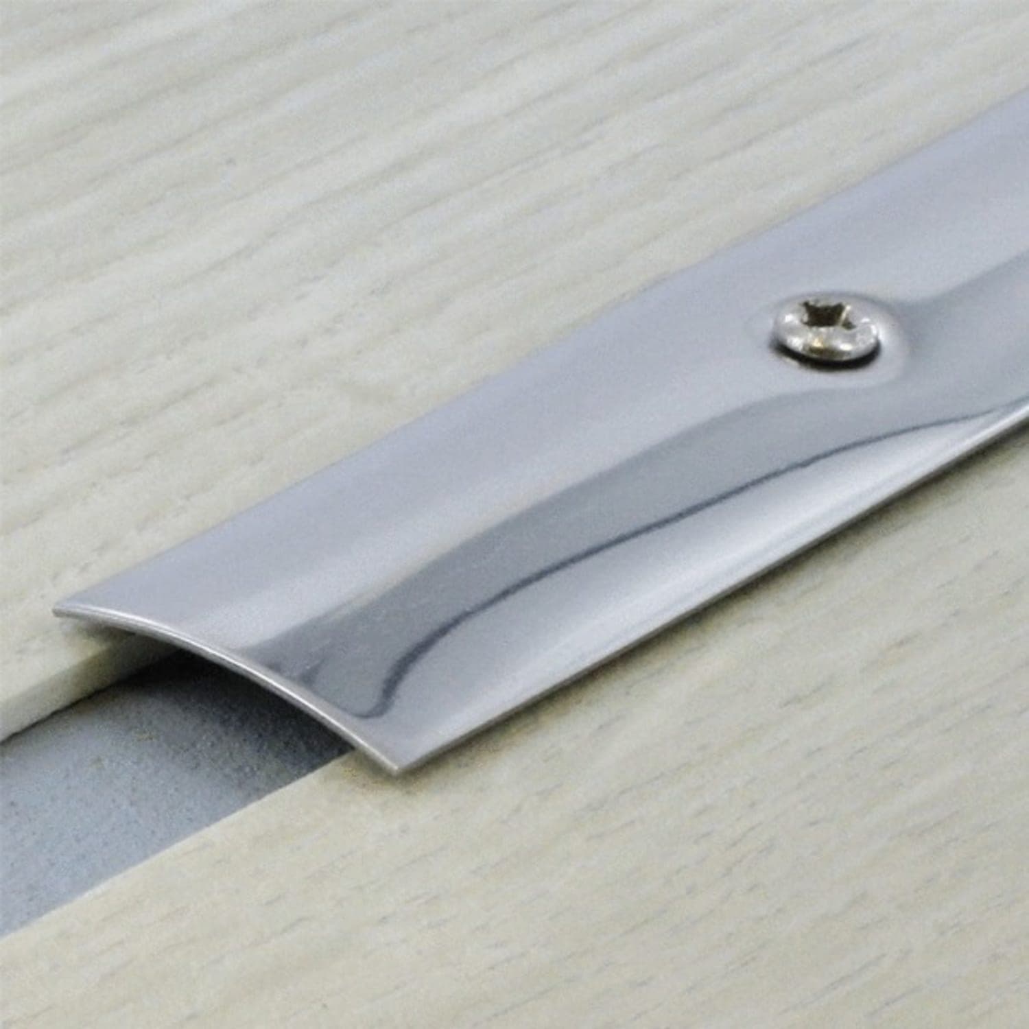 Seuil plat Ă visser 30 x 730 mm - Laiton poli