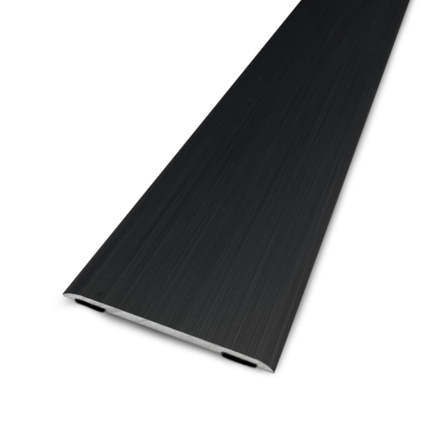 Seuil extra-plat PRESTO 40 x 930 mm - Noir brossé