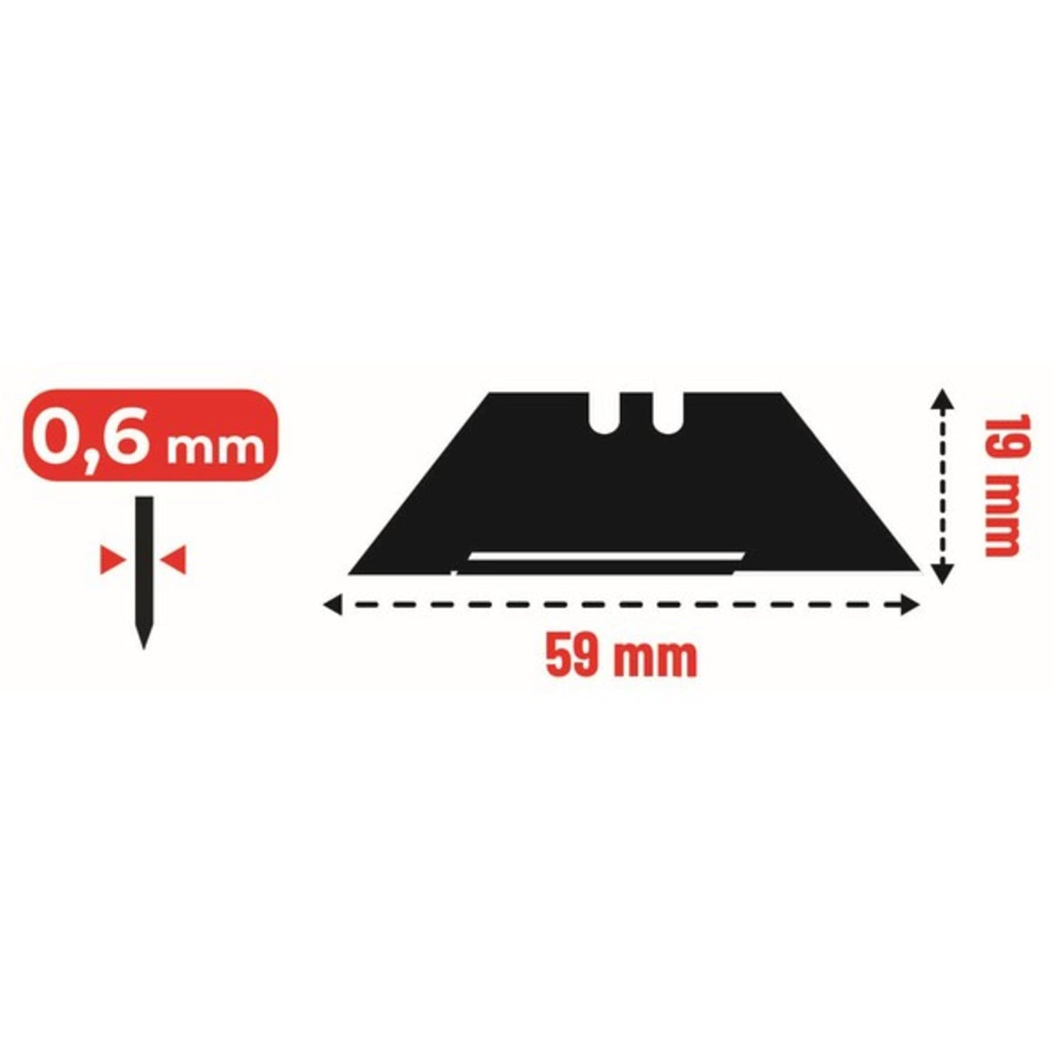 Cutter pliable UTILITY 19 mm