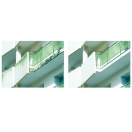 Angle sortant pour profilé 3 m - Aluminium laqué blanc