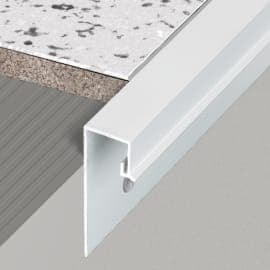 Jonction pour profilé 3 m - Aluminium laqué blanc