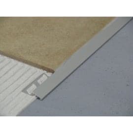Arrêt de transition métallique 10 mm alu naturel 2.5 m