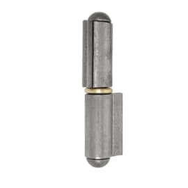 Paumelle grilles roulées lames courtes LAC 100 x 8 brut