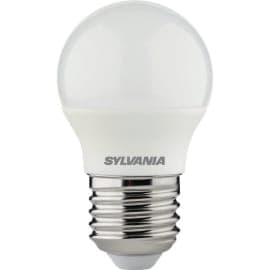 Ampoule sphérique dépolie 4,5W 2700°K 470Lm E27