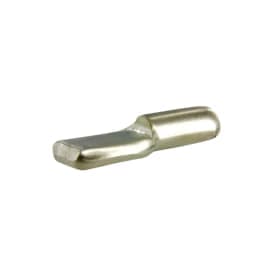 Taquet d'ameublement à enfoncer Ø4 mm - Acier nickelé