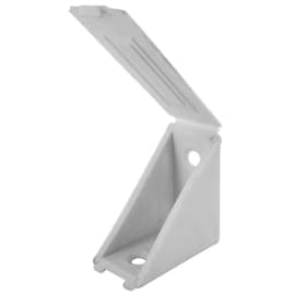 Taquet d'assemblage équerre 40 x 40 x 23 - Plastique blanc