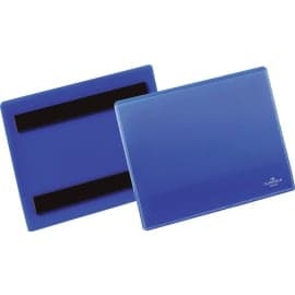 Pochette à étiquettes l.148xH105 mm bleu