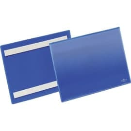 Pochette à étiquettes l.210xH148 mm bleu