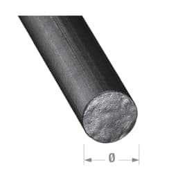 Rond serrurier Ø10 mm - Acier laminé