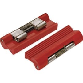 Lot mors serre-tubes pour largeur de mâchoire 160 mm