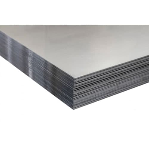 TĂ´les LAC inox 304L 1000 x 2000 x 5