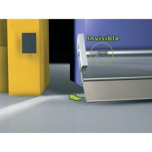 Bas de porte pivotant POM2 alu. 83 cm