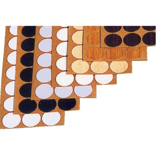 Cache-trous PVC SYSTEMCACH 781 blanc Ă 19,5 mm