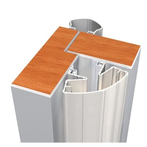Euro-Pare-Doigts Plus blanc 90-90 - 250 cm