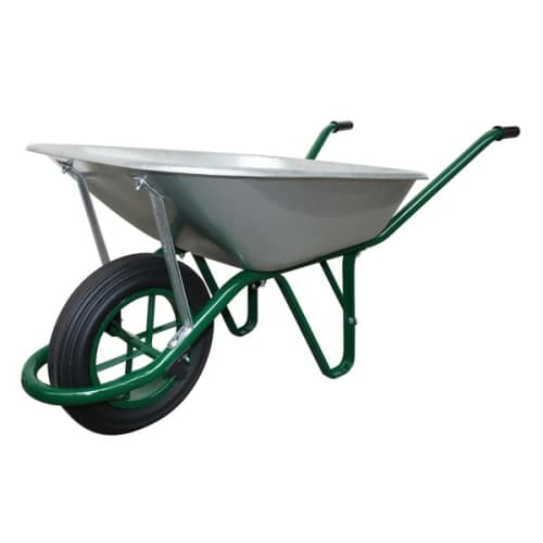 Brouette polyvalente galva 100L roue increvable dure