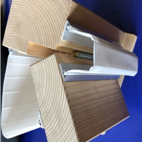 Euro pare doigts basic blanc 180 cm