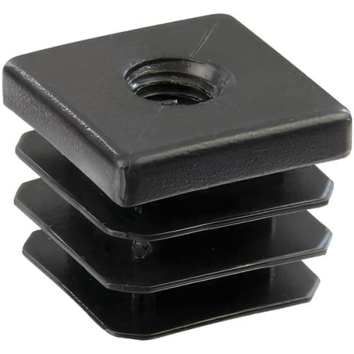 Douille carrée à ailette M10 - 30 x 30 mm