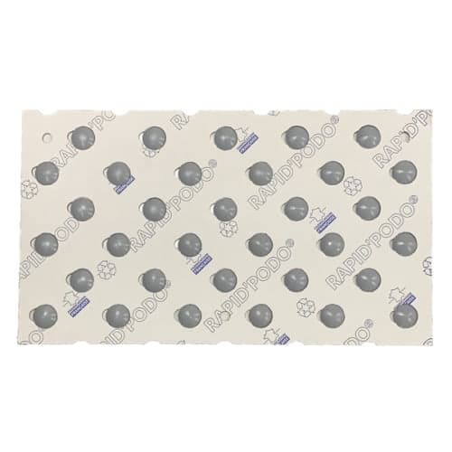 165 Pastilles podotactiles auto-adhésives - Gris