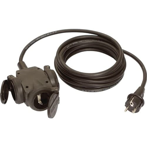 Rallonge à contact de sécurité 16 A 230 V 3 x 1,5 mm²