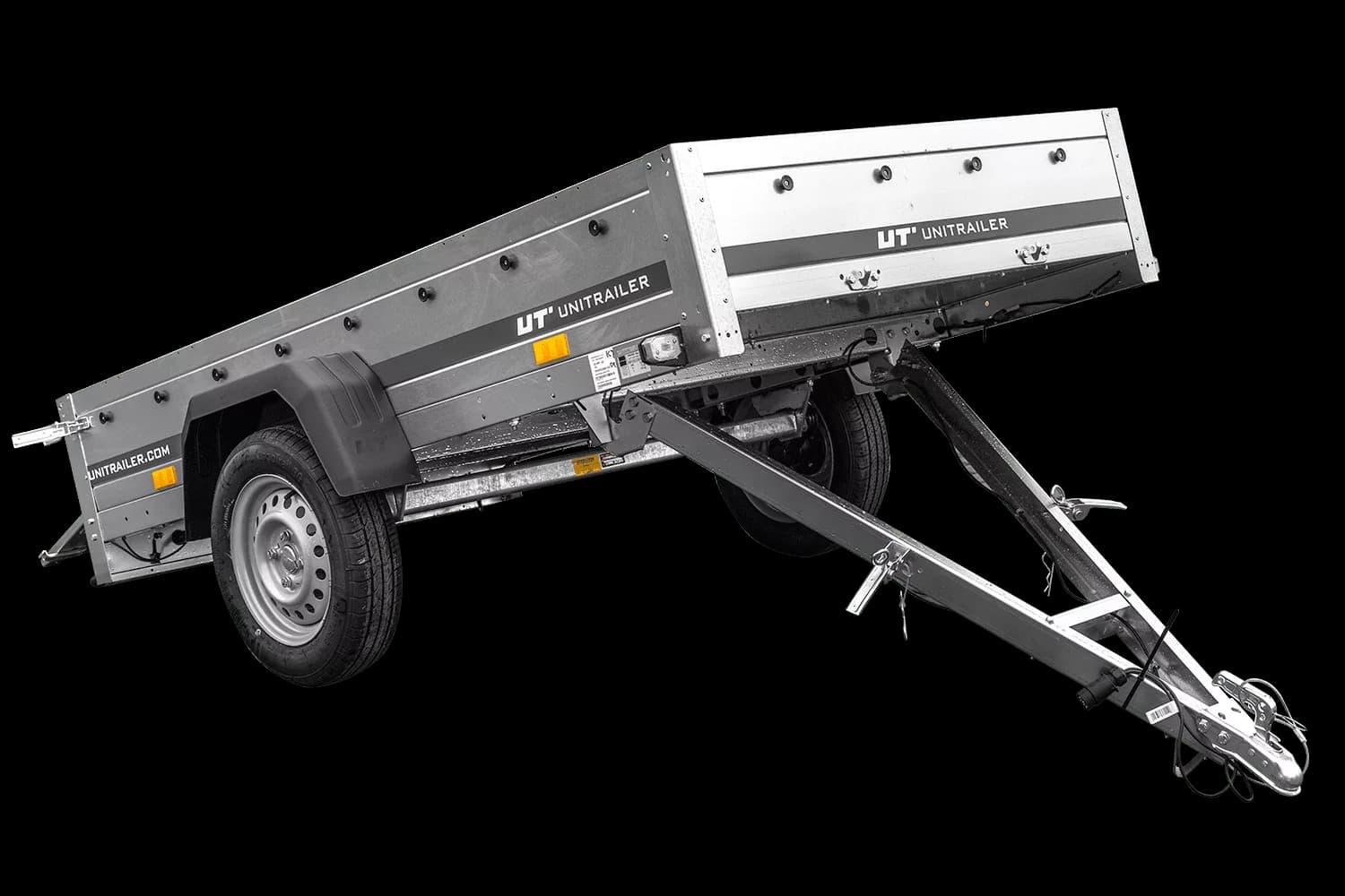 Remorque pour auto 230 x 125 cm Garden Trailer 230 KIPP