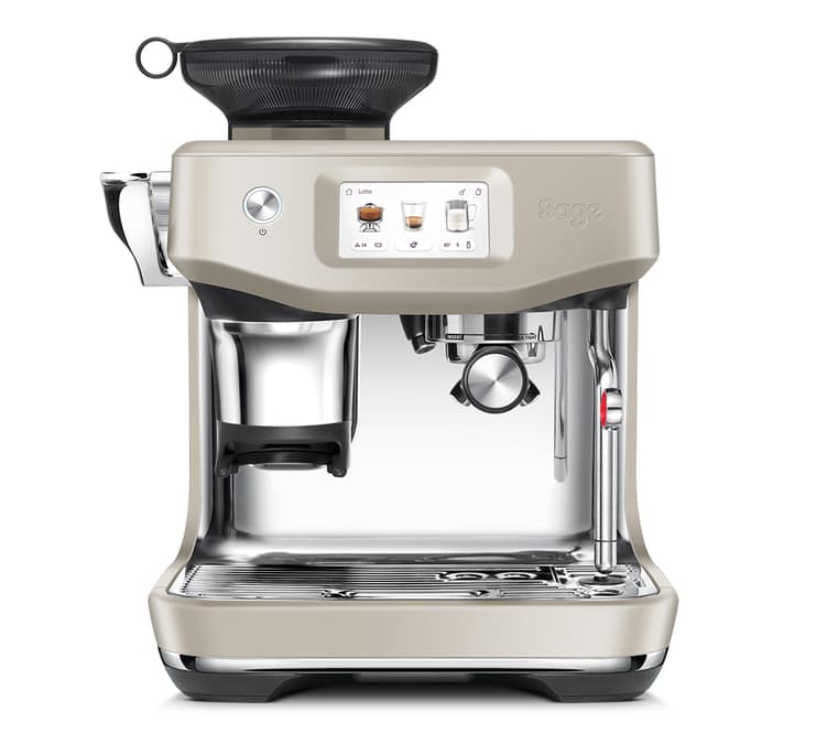 Sage - Siebträgermaschine Barista Touch Impress mandel Kaltbrühfunktion