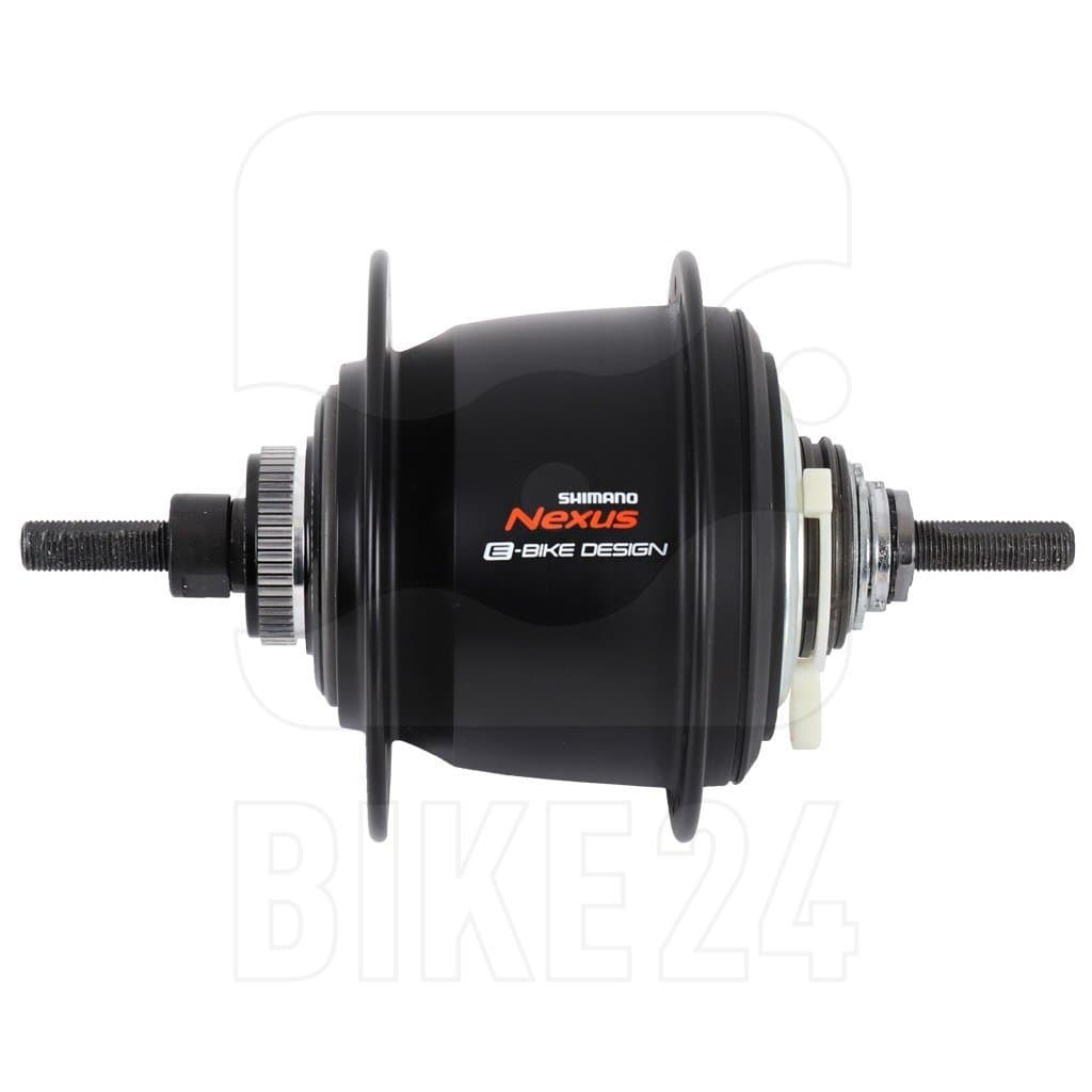 Moyeu à vitesses intégrées Shimano Nexus STePS Di2 SG-C7050-5D pour vélo électrique - Fixation Centerlock - Écrou 10x135 mm - 5 vitesses - 36