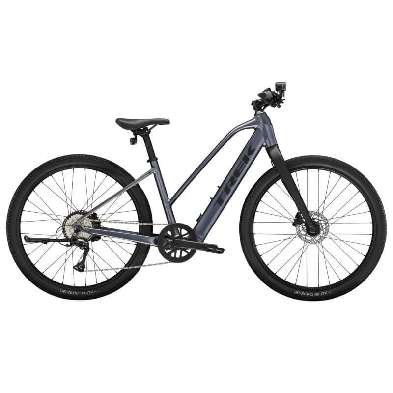 VTC électrique Trek DUAL SPORT+ 2 STAGGER LT - GRIS