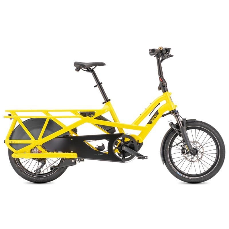 Vélo cargo électrique Tern GSD S10 LR - JAUNE