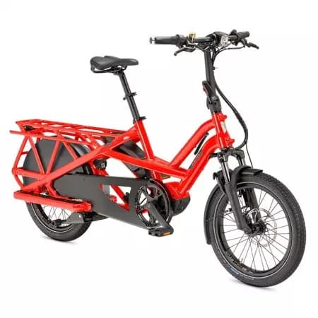 Vélo cargo électrique Tern GSD S10 LR - ROUGE