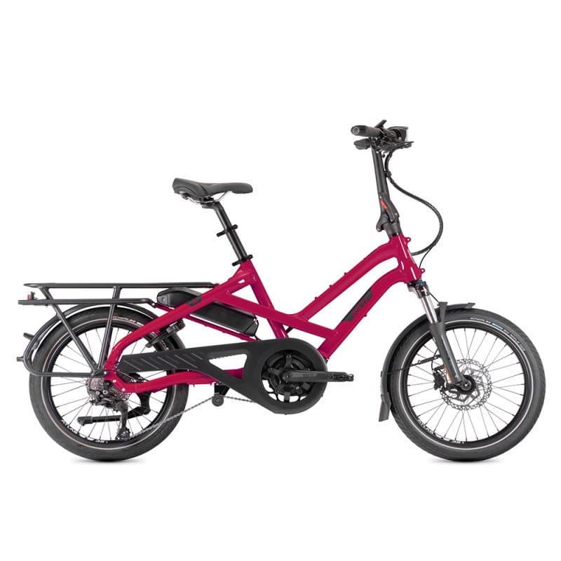 Vélo cargo électrique Tern HSD P10 - Rose