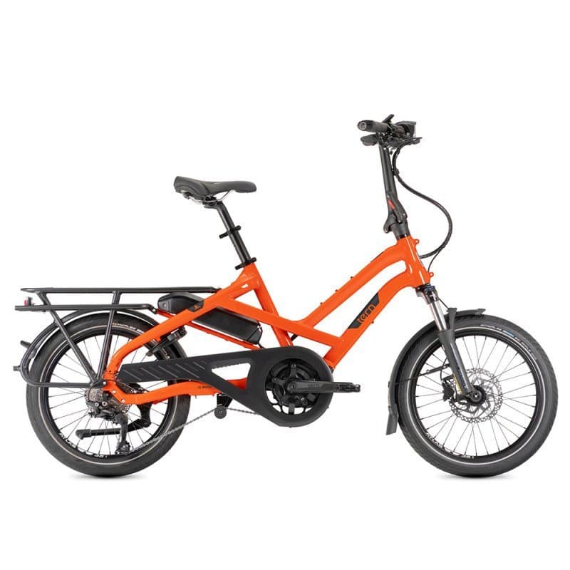 Vélo cargo électrique Tern HSD P10 - Orange