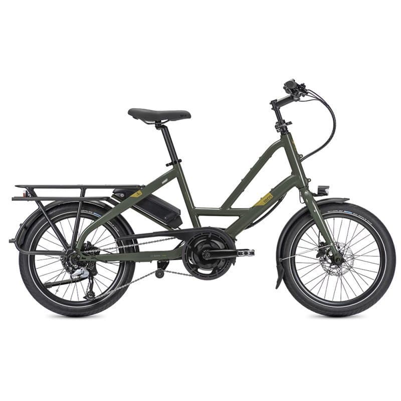 Vélo cargo électrique Tern Quick Haul D8 - Vert