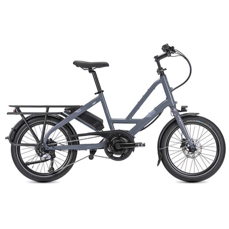 Vélo cargo électrique Tern Quick Haul D8 - Bleu