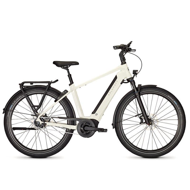 Vélo de ville électrique Kalkhoff Image 5+ Move - 625 Wh - blanc - Diamant