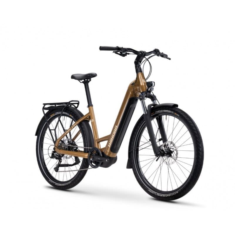 Vélo électrique Winora Yucatan X8 low 2024 - Marron