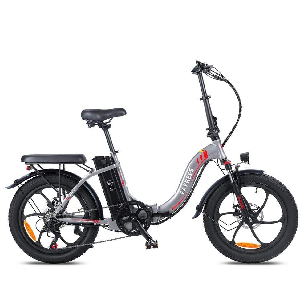 Vélo électrique Pliant Fafrees F20 250W 20" Vélo de Ville 16Ah Batterie - GRIS