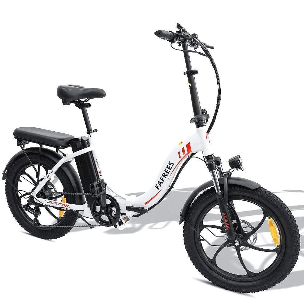 Vélo électrique Pliant Fafrees F20 250W 20" Vélo de Ville 16Ah Batterie - blanc