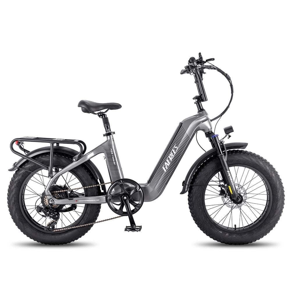 Fafrees F20 Master 500W 20" Fat Bike VTC électrique en Fibre de Carbone 22.5Ah Batterie Samsung - GRIS