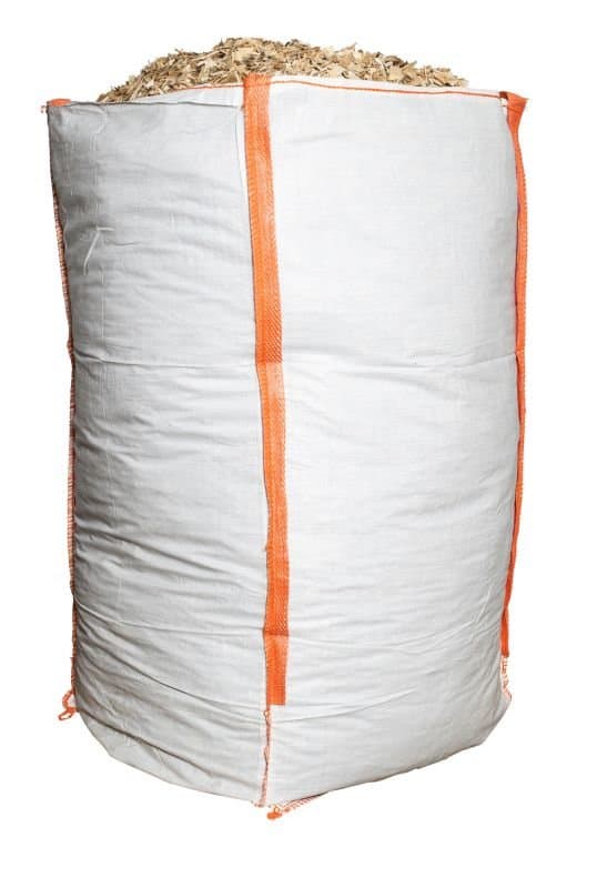 Garten Hackschnitzel rindenfrei 1500 Liter BigBag