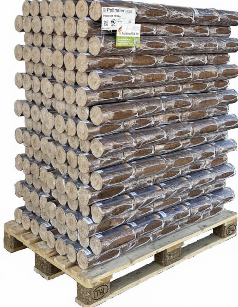 Nielsen Hartholzbriketts Buche 160x6kg 1 Palette