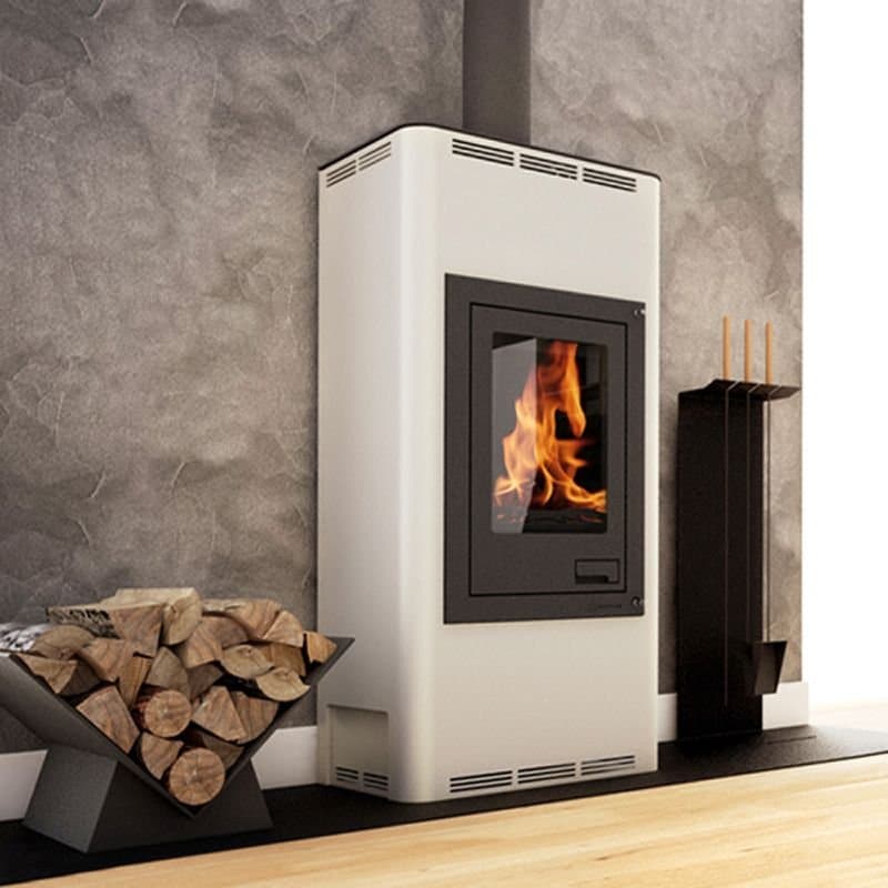 Aquaflam 12 Manual Wasserführender Kaminofen Black - Creme , Basic