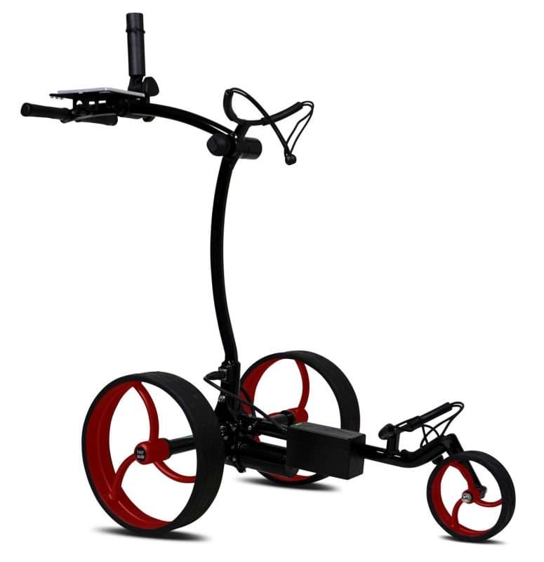 Tour Made RT-610S Chariot de golf électrique - Noir - rouge