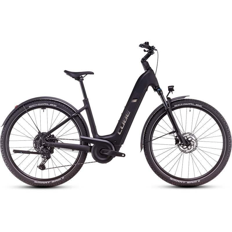 Vélo Électrique Cube Nuride Hybrid Pro 600 Allroad 2025 - Noir