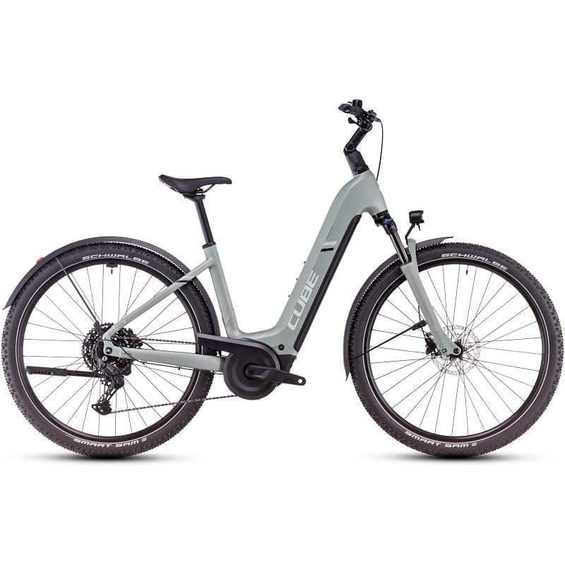 Vélo Électrique Cube Nuride Hybrid Pro 600 Allroad 2025 - Pistachio