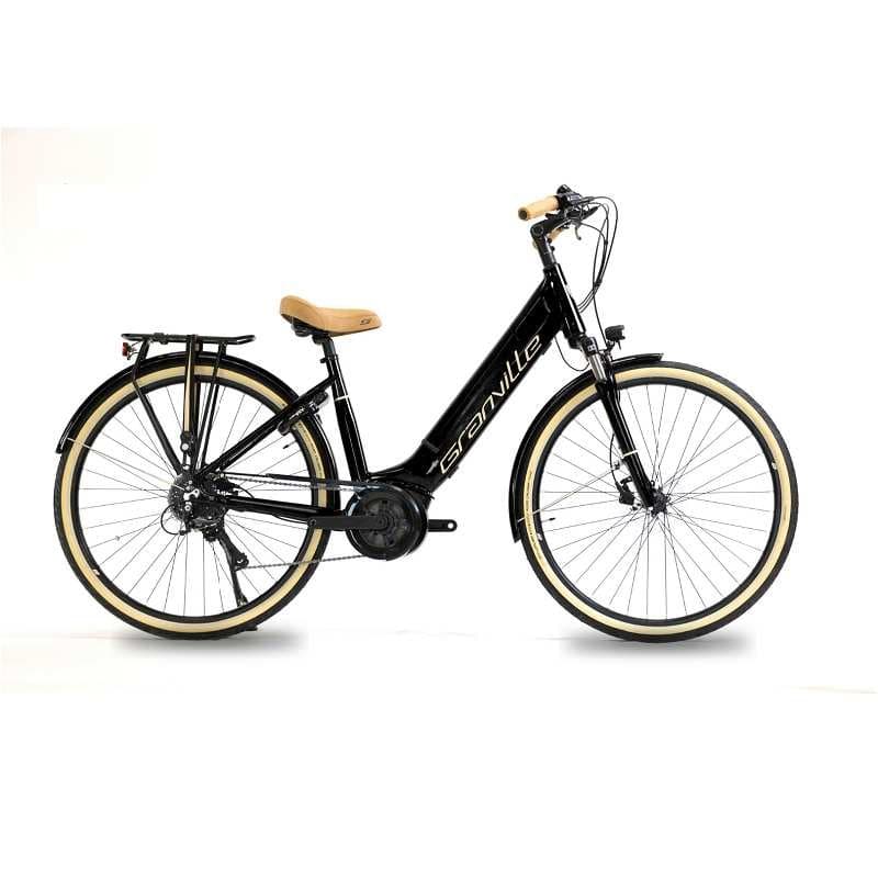 Vélo électrique ville Granville E-Integrated 30 plus 500Wh - Noir